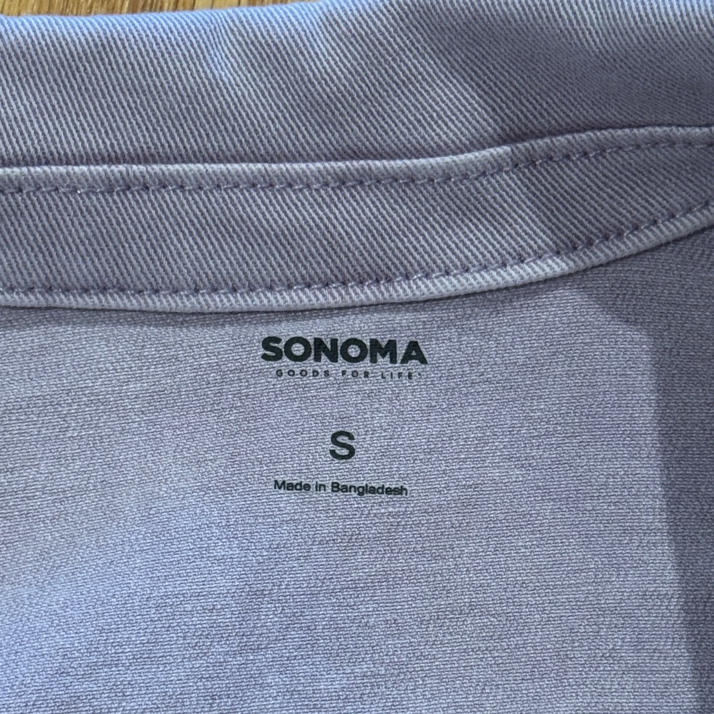 Like New! Lavender Denim Jacket - Picture 5 of 11